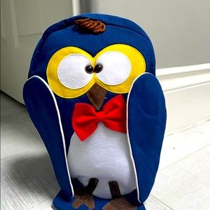 Blue Owl design kids backpack-NEW.3 different pcs-$15/3 pcs $16/1 IMPORTED.
